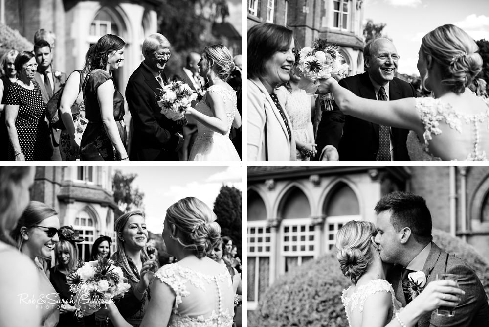 Wedding at Highbury Hall by husband and wife photographers Rob & Sarah Gillespie