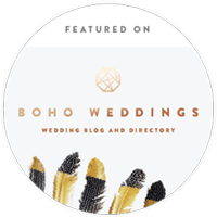 Featured on BOHO Weddings