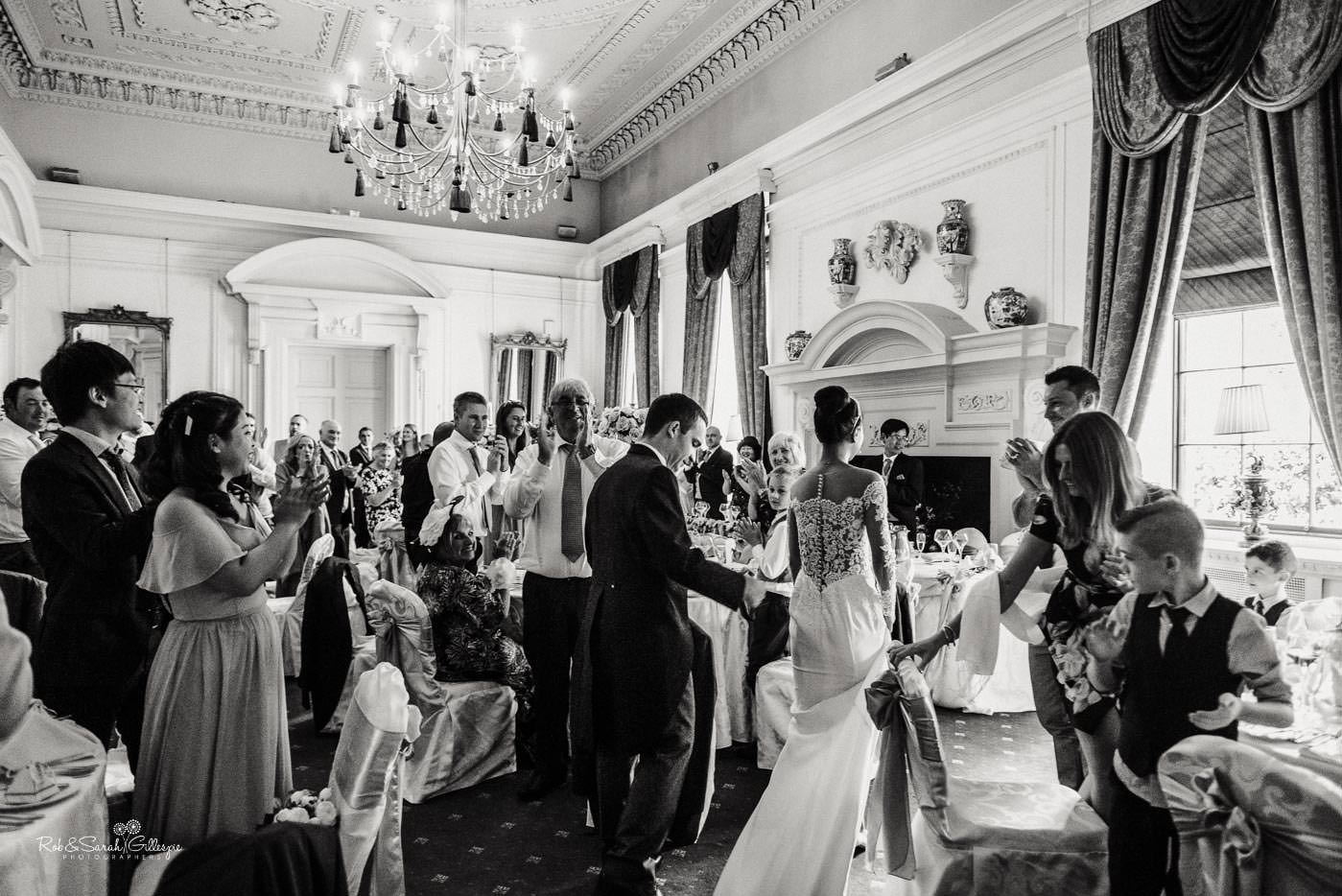 Wedding speeches at Coombe Abbey