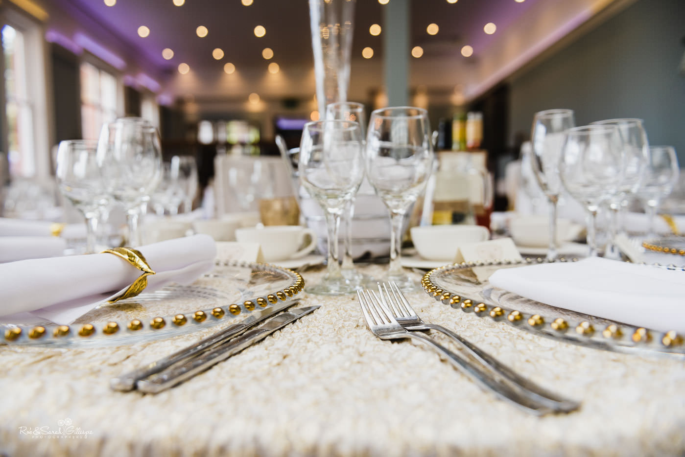 Pendrell Hall Wedding Table Details