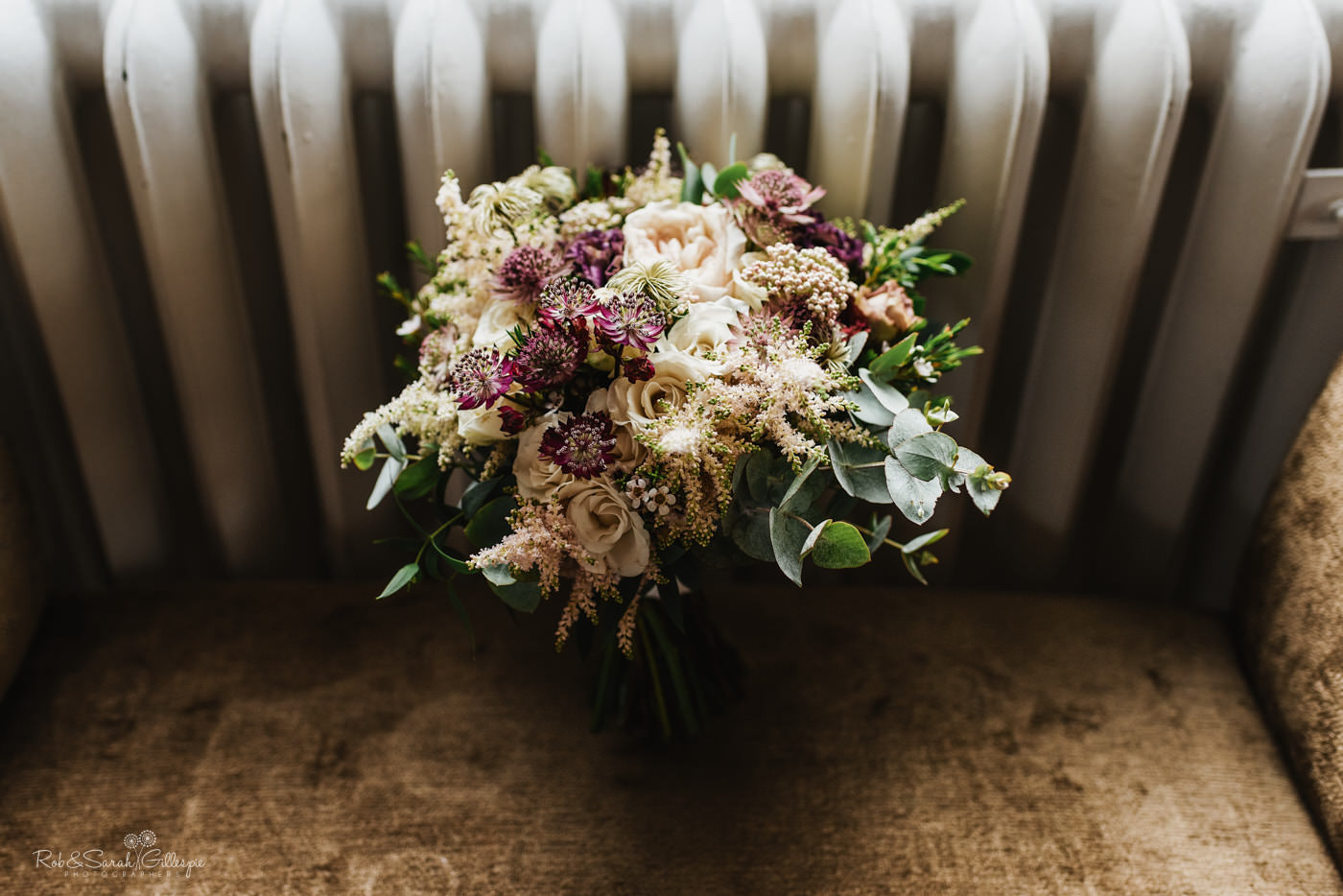 Wedding bouquet at Hampton Manor