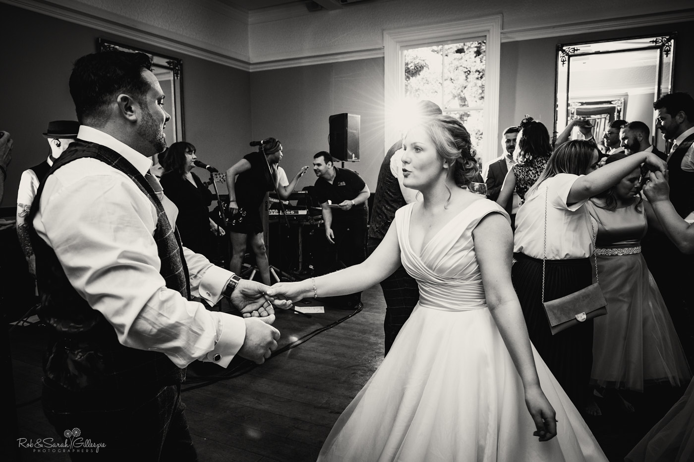 Wedding dancing at Pendrell Hall