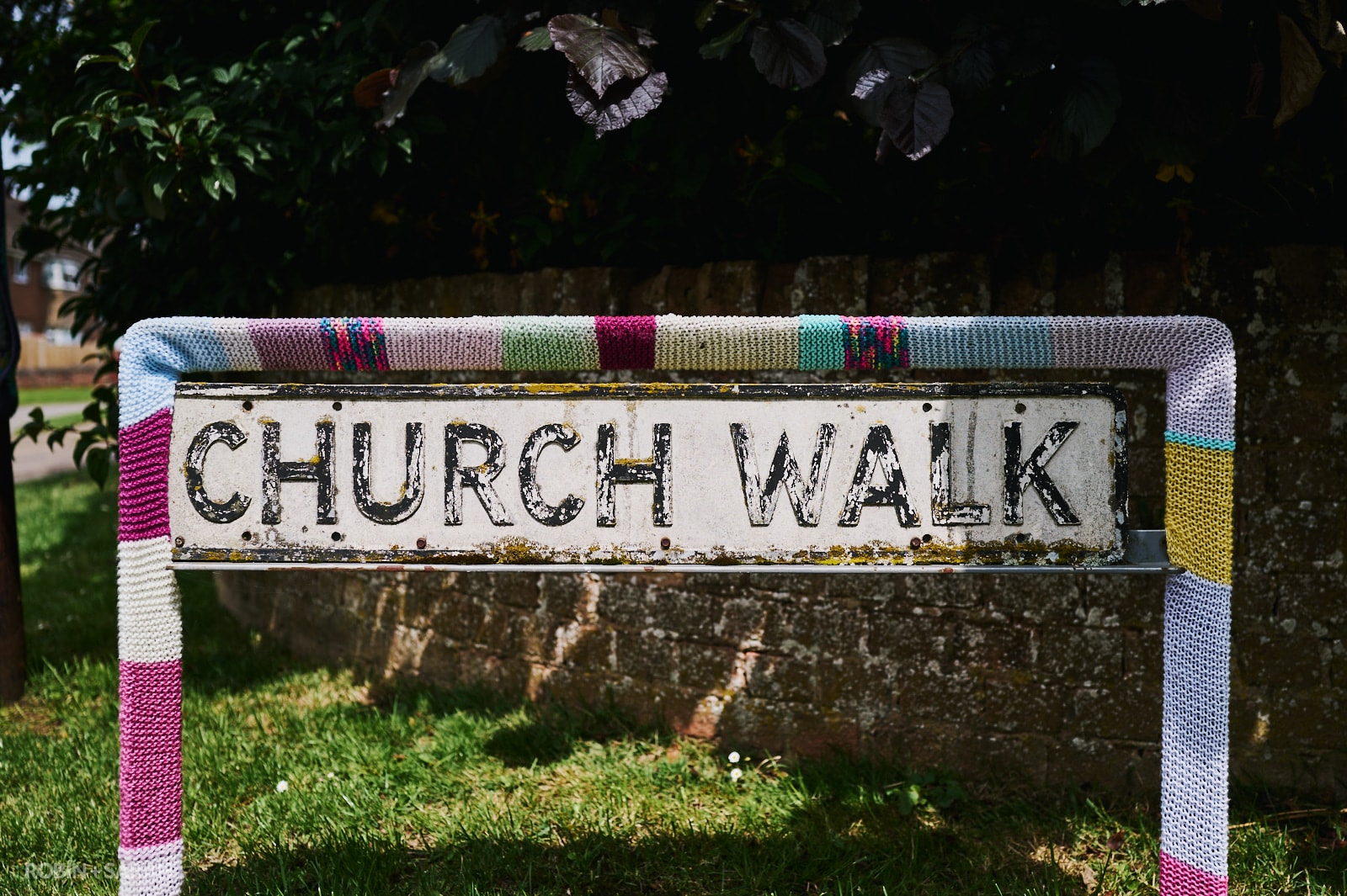 Church Walk steet sign