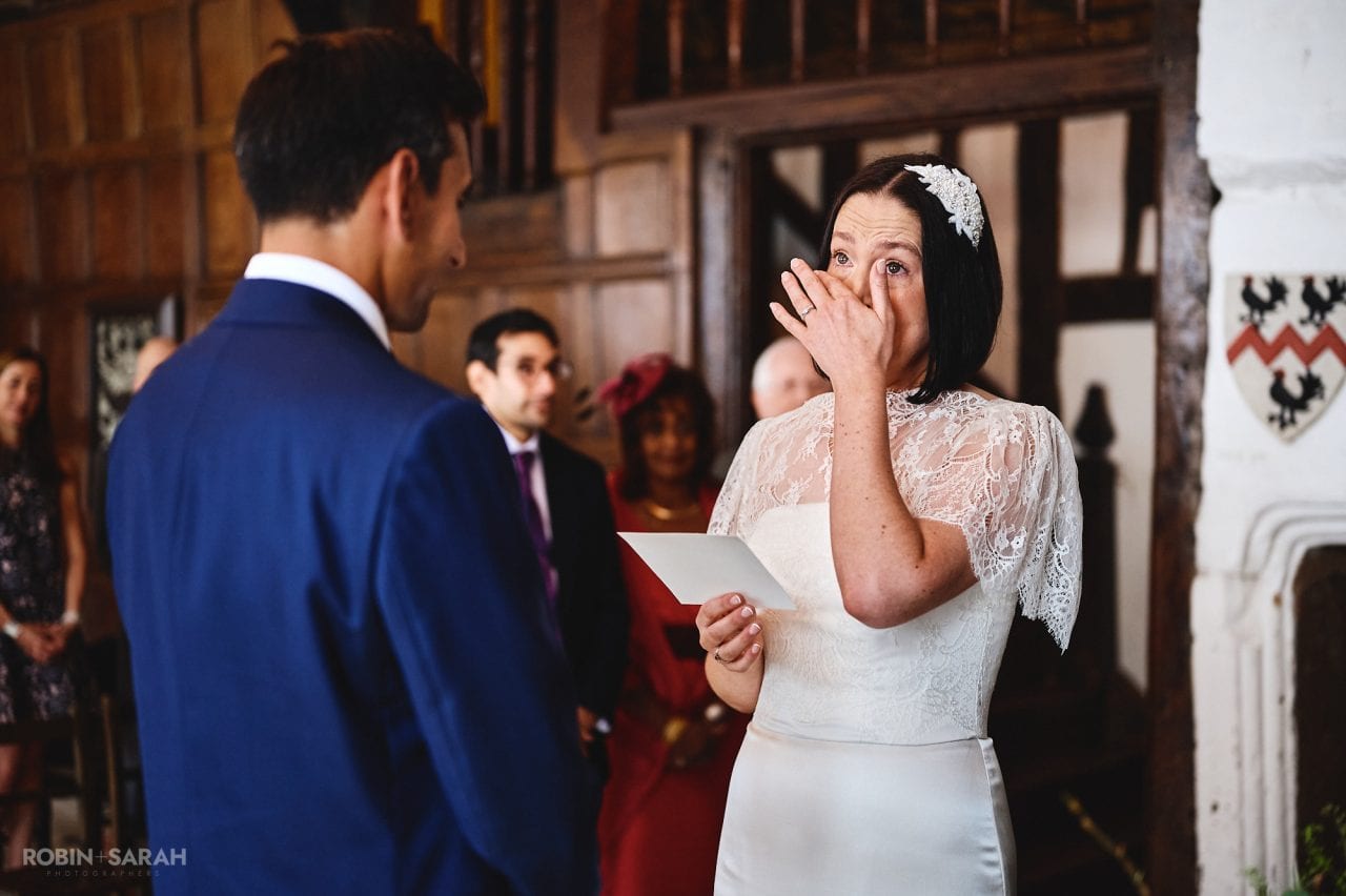 Wedding ceremony at Greyfriars
