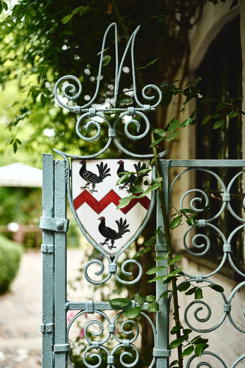 Family sigil at Greyfriars in Worcester