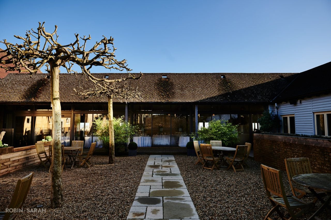 The Courtyard Garden at Lapstone Barn