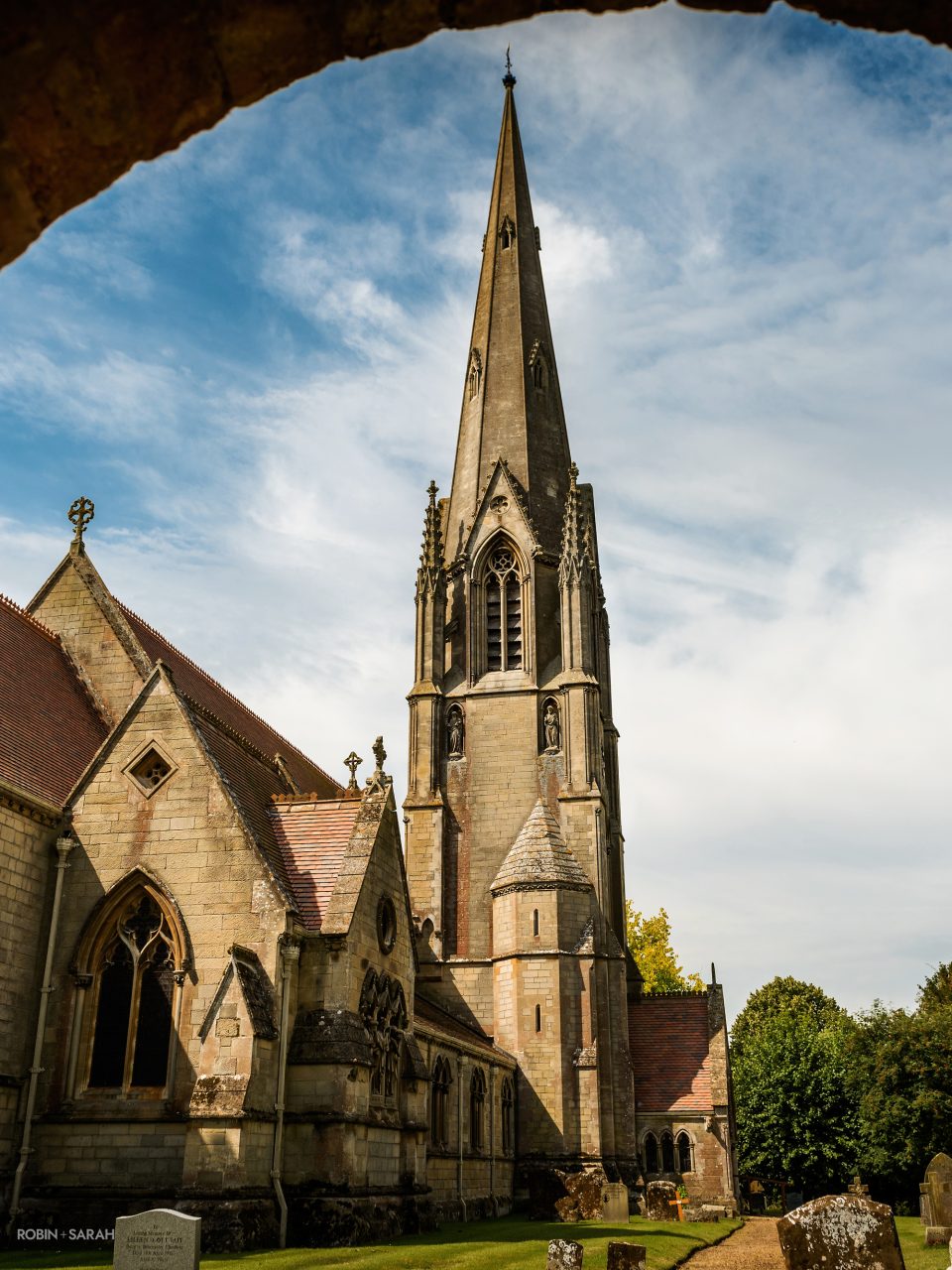 All Saints church in Sherbourne, near Warwick, Warwickshire